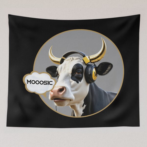Item preview, Crazy cow01 designed and sold by edgecreative.