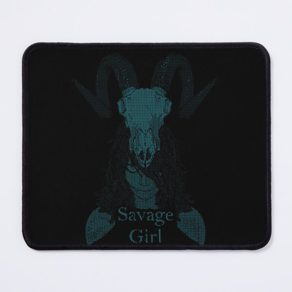 Item preview,  ASCii Savage Girl w/ text (Blue) designed and sold by McNerdic.