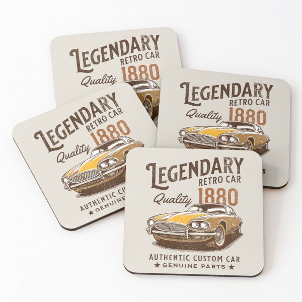 Item preview, Retro Car designed and sold by Quirkypieces.
