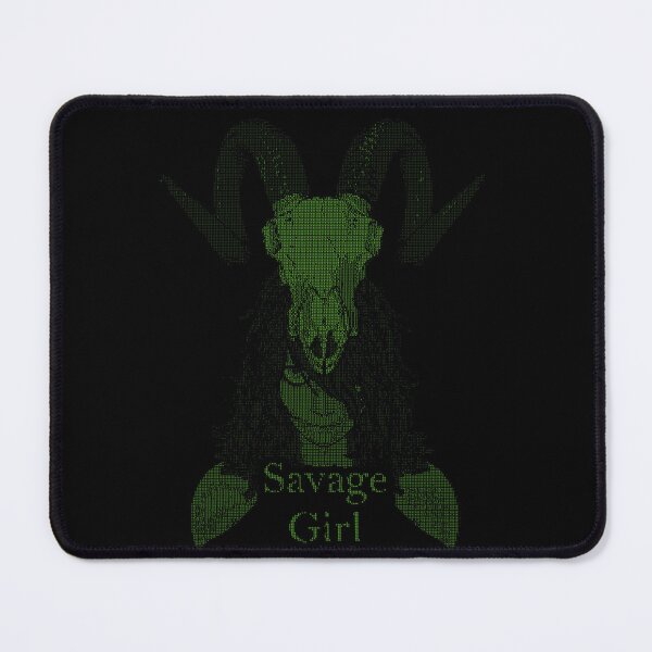 Item preview, ASCii Savage Girl w/ text (Green) designed and sold by McNerdic.