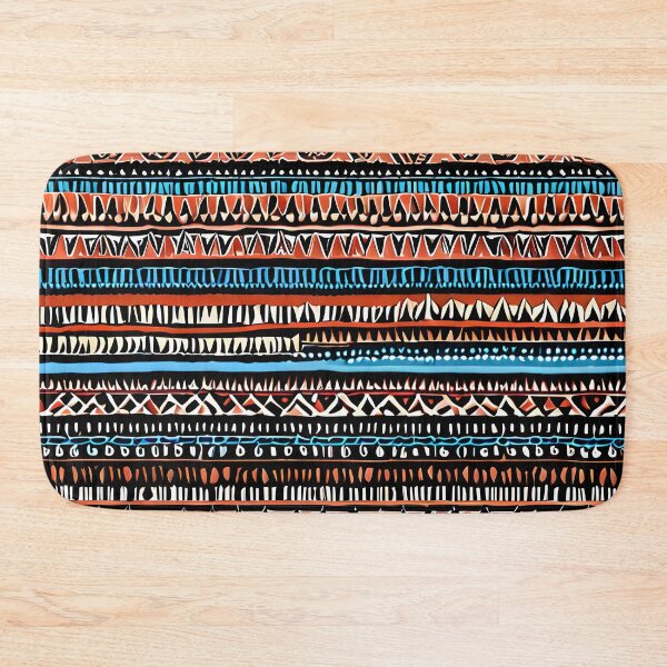 Item preview, Indigenous Pattern With Salmon Colors designed and sold by LKozerski.
