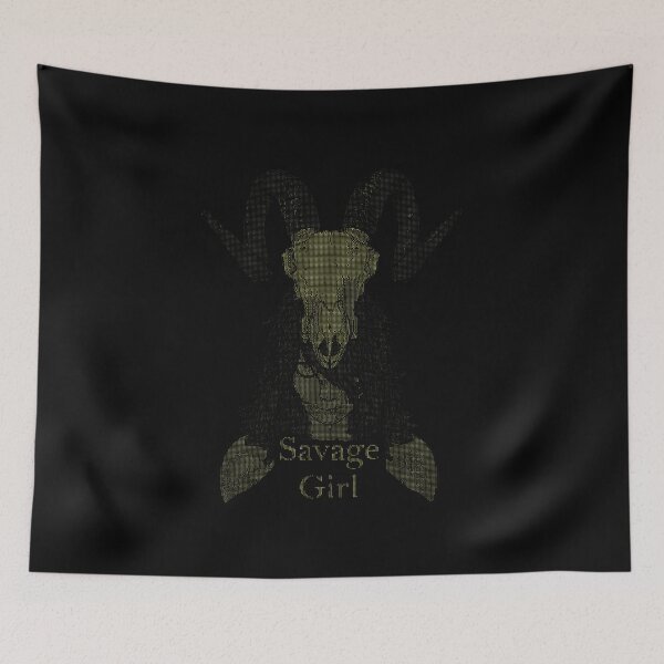 Item preview, ASCii Savage Girl w/ text (Yellow) designed and sold by McNerdic.