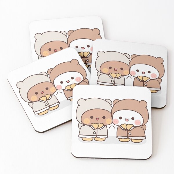 Item preview, Bubu Dudu Pareja Panda Y Oso Brownie 2024 designed and sold by BlueSkylineArts.