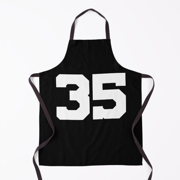 Item preview, 35, thirty-five, white, University designed and sold by Numbers-Art.