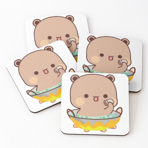 Item preview, Bubu Dudu Pareja Panda Y Oso Brownie 2024 designed and sold by BlueSkylineArts.
