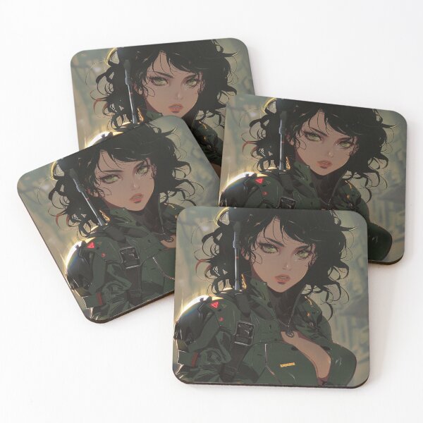 Item preview, Anime style Freedom Fighter designed and sold by TellezStickers.