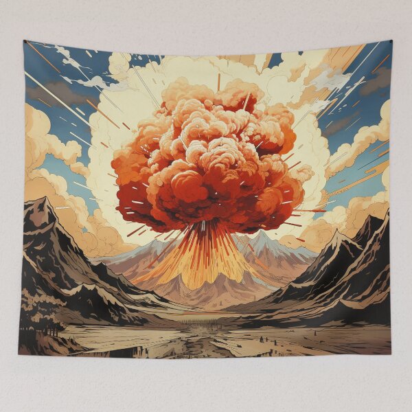 Item preview, Explosion Hokusai 6 designed and sold by AstroRisq.