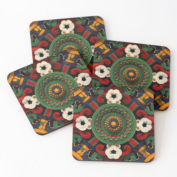 Item preview, Korean traditional architecture pattern  designed and sold by EmpressKorea.
