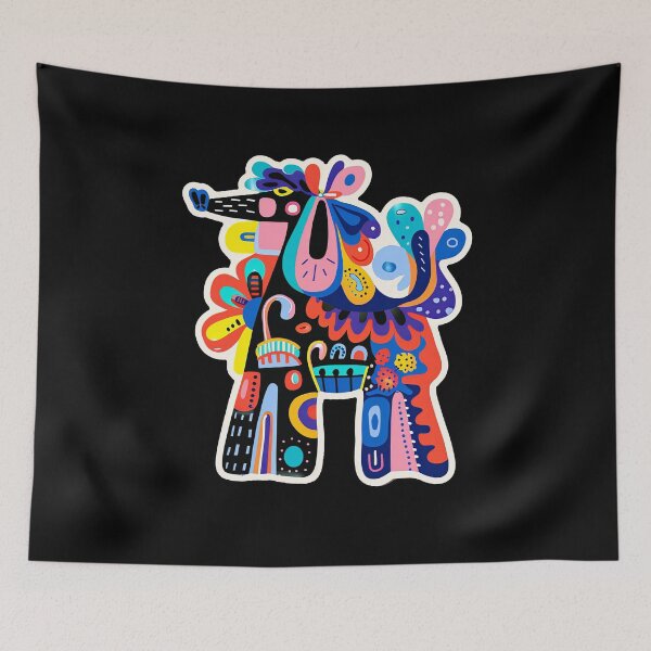 Item preview, poodle designed and sold by FlowersColorful.