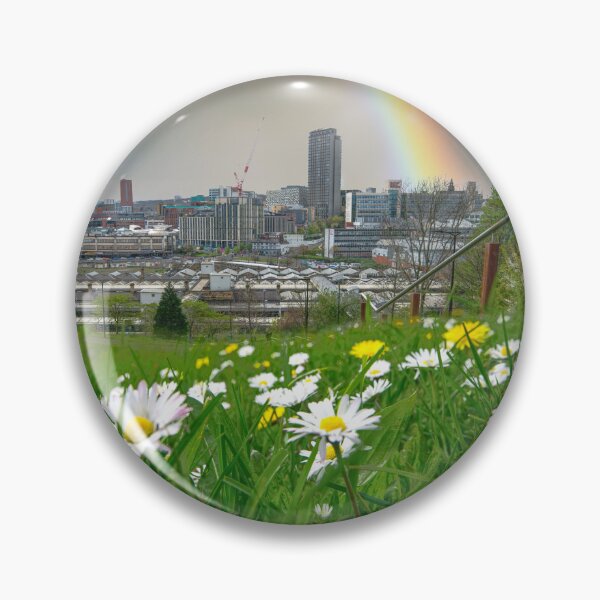 Item preview, Sheffield Springtime Cityscape designed and sold by Alisonchambers2.