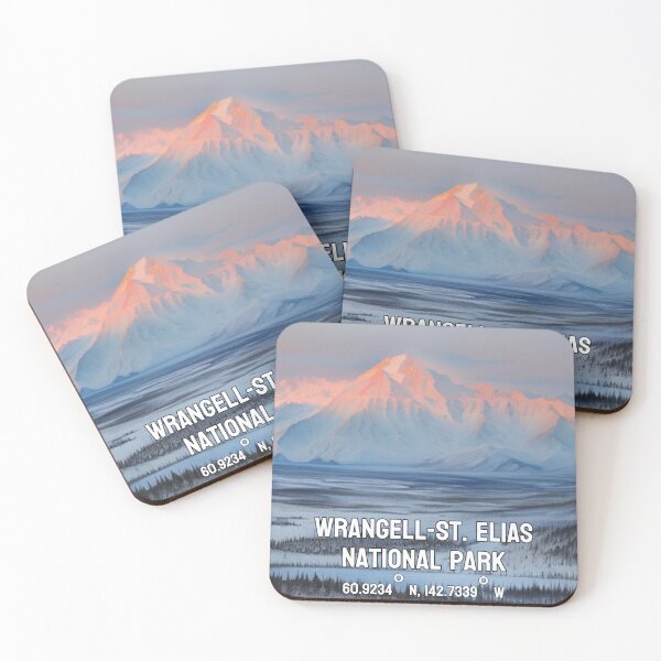 Item preview, ALASKA: WRANGELL - ST. ELIAS NATIONAL PARK designed and sold by MakenzieDesigns.