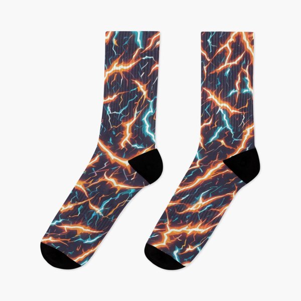 Item preview, Abstract Colorful Lightening Bolts Pattern designed and sold by calibrit.