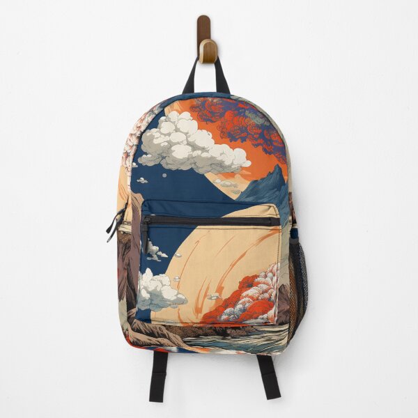 Item preview, Mountain Tree at Sunset Hokusai designed and sold by AstroRisq.