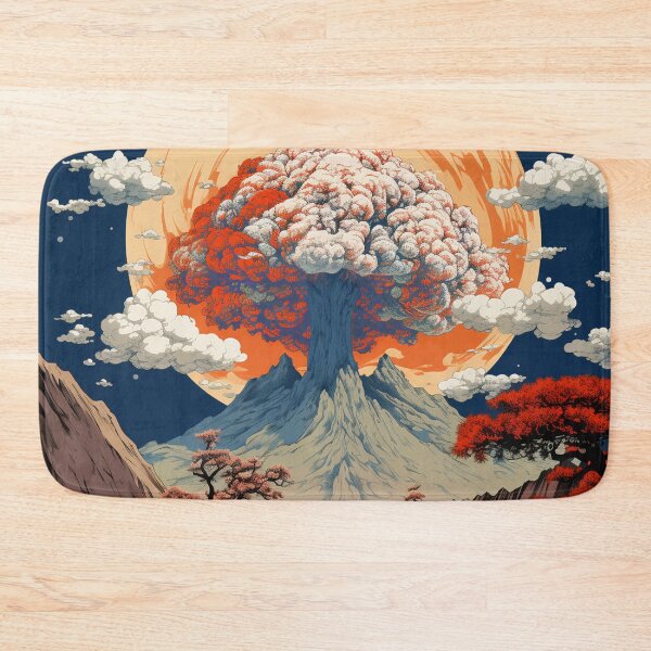 Item preview, Mountain Tree at Sunset Hokusai designed and sold by AstroRisq.