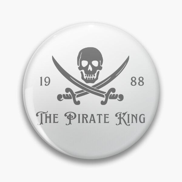 Item preview, Vintage The Pirate King 1988 - Pirate Captain designed and sold by DeCodeArtShop.