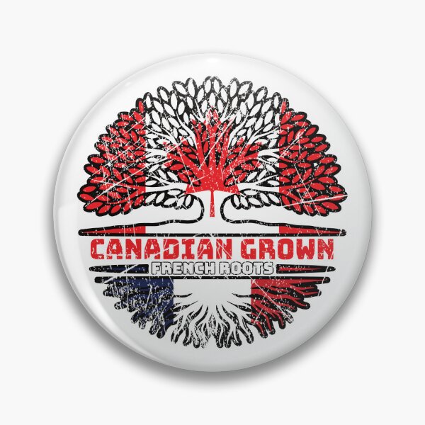 Item preview, France French Canadian Canada Tree Roots Flag designed and sold by FlagX.