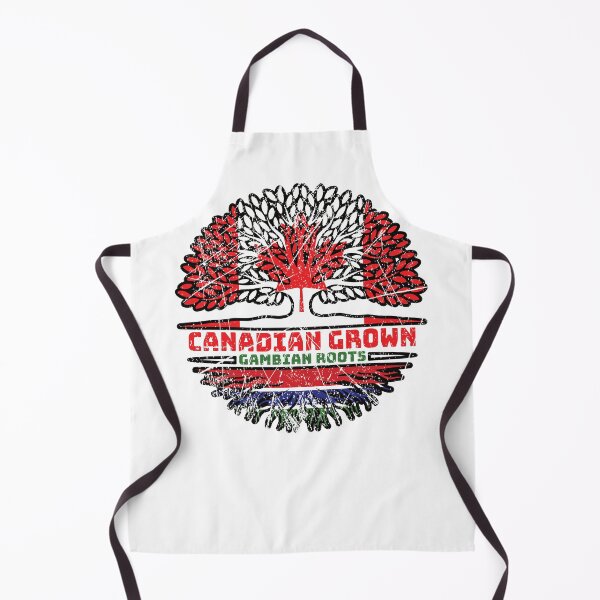 Item preview, Gambia Gambian Canadian Canada Tree Roots Flag designed and sold by FlagX.