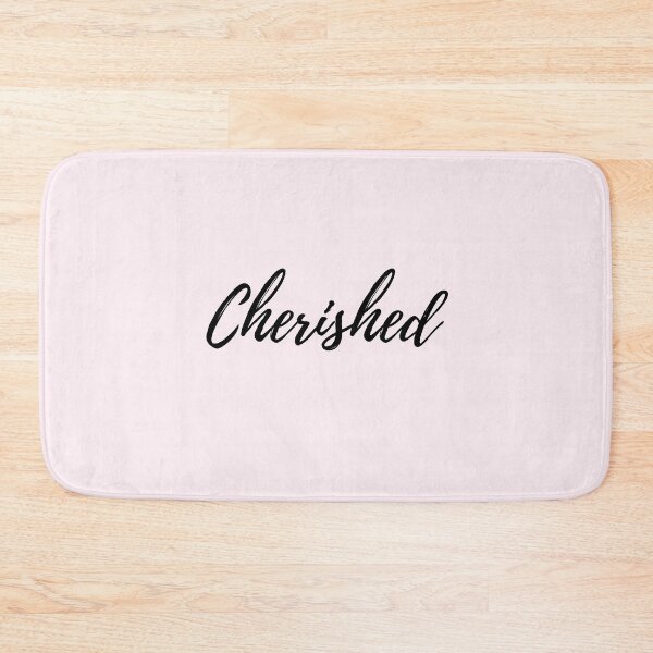 Item preview, Cherished - Lavender Blush (black text) designed and sold by BluesSketchbook.