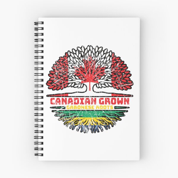 Item preview, Gabon Gabonese Canadian Canada Tree Roots Flag designed and sold by FlagX.