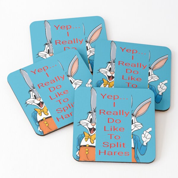 Artikelvorschau, Shruggs The Rabbit: Split The Hare (No Background) entworfen und verkauft von Hall-O-Gram.