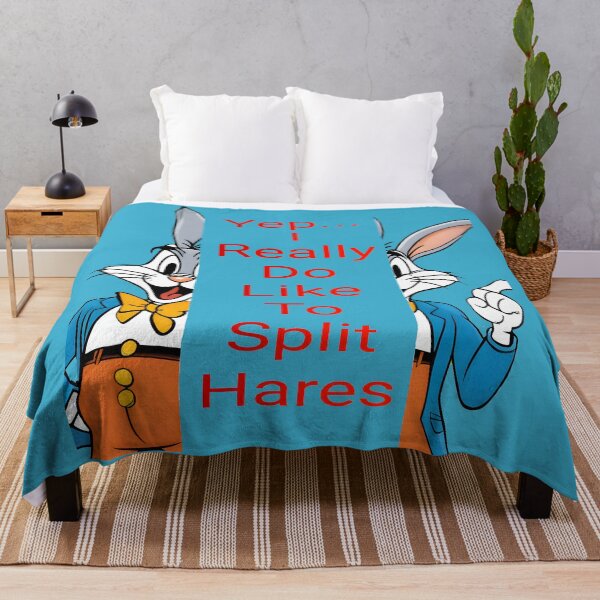 Artikelvorschau, Shruggs The Rabbit: Split The Hare (No Background) entworfen und verkauft von Hall-O-Gram.