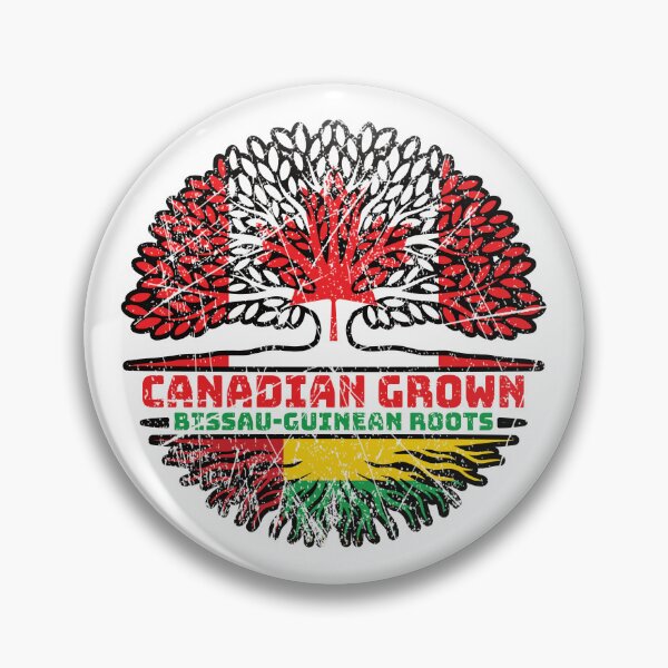 Item preview, Guinea-Bissau Bissau-Guinean Canadian Canada Tree Roots Flag designed and sold by FlagX.