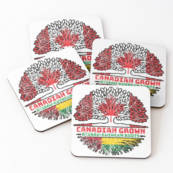 Item preview, Guinea-Bissau Bissau-Guinean Canadian Canada Tree Roots Flag designed and sold by FlagX.
