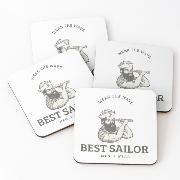 Item preview, Best Sailor - Wear the Wave Nautical Adventure designed and sold by DeCodeArtShop.