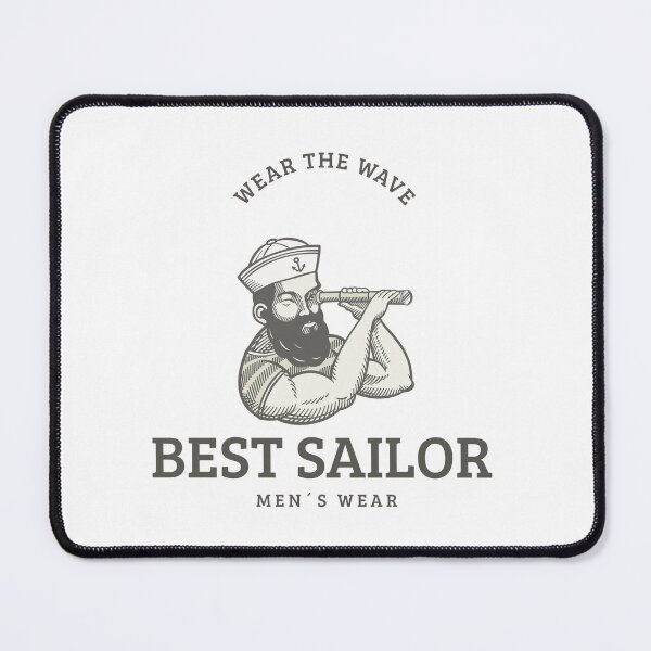 Item preview, Best Sailor - Wear the Wave Nautical Adventure designed and sold by DeCodeArtShop.