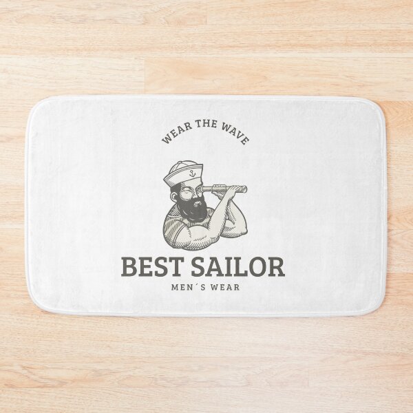 Item preview, Best Sailor - Wear the Wave Nautical Adventure designed and sold by DeCodeArtShop.