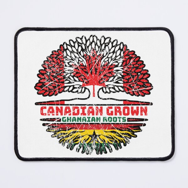 Item preview, Ghana Ghanaian Canadian Canada Tree Roots Flag designed and sold by FlagX.