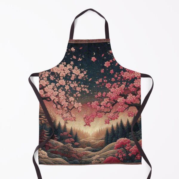 Item preview, Blooming Japanese Sakura Cherry Blossom Tree Scenery designed and sold by Illuministique.