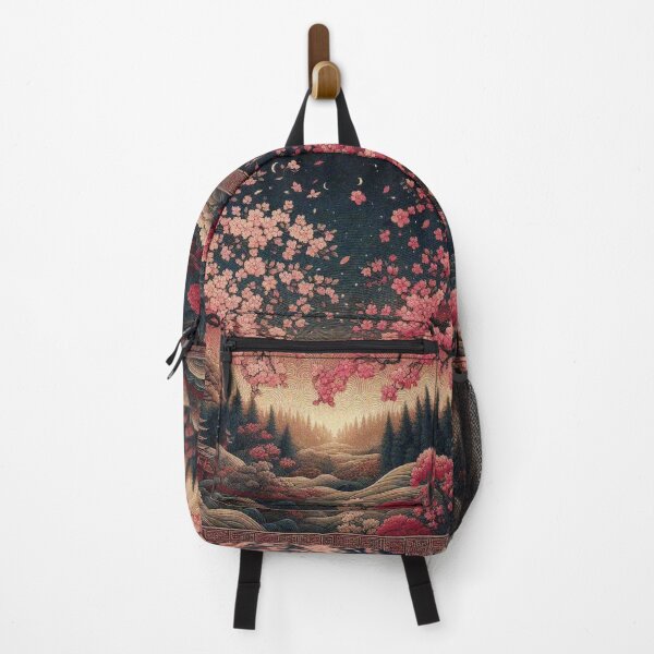 Item preview, Blooming Japanese Sakura Cherry Blossom Tree Scenery designed and sold by Illuministique.