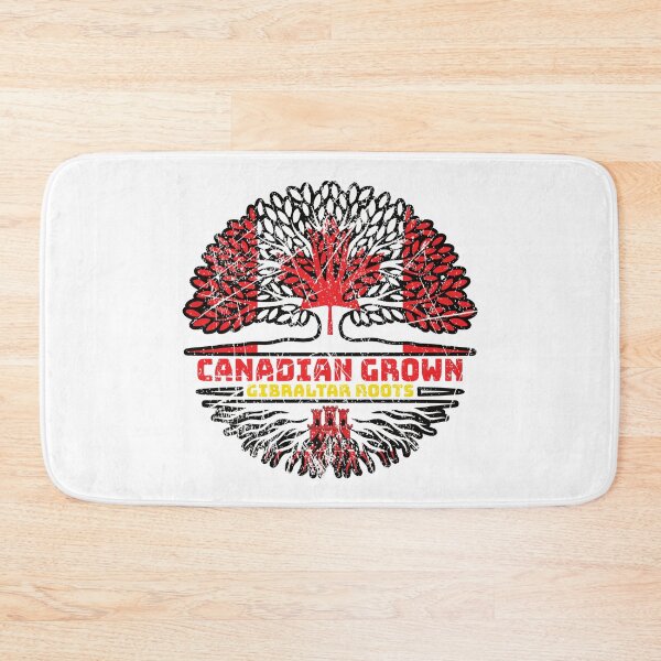 Item preview, Gibraltar Gibraltarian Canadian Canada Tree Roots Flag designed and sold by FlagX.