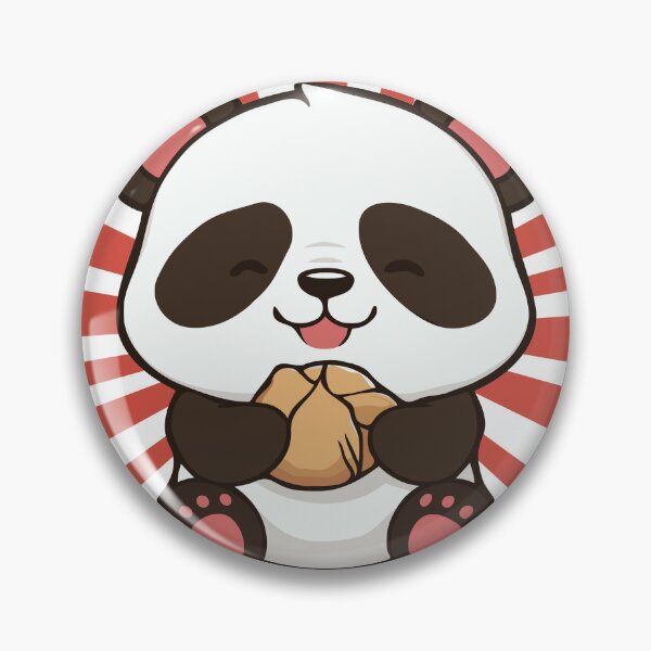 Item preview, Bao Buns Pandamonium - kawaii panda with bao bun designed and sold by MeringueMango.
