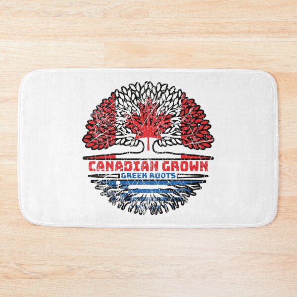 Item preview, Greece Greek Canadian Canada Tree Roots Flag designed and sold by FlagX.