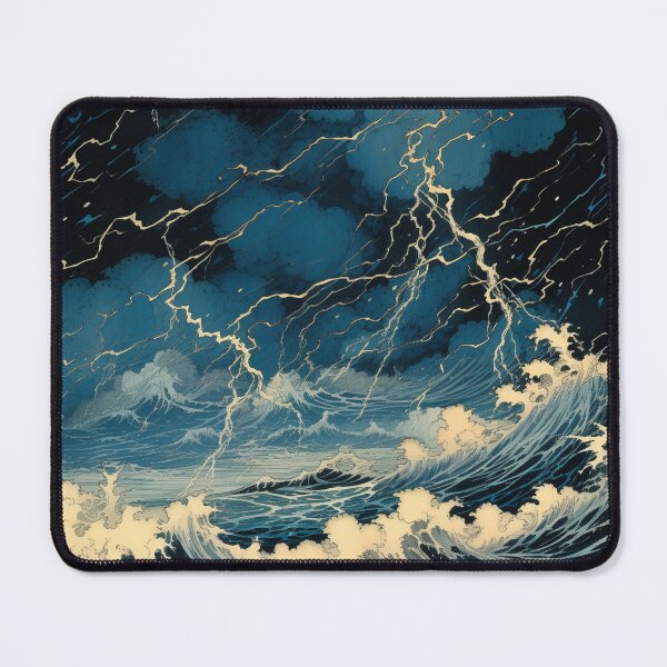 Item preview, Thunderstorm at Sea Hokusai 1 designed and sold by AstroRisq.