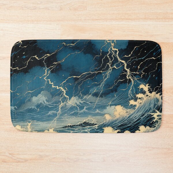Item preview, Thunderstorm at Sea Hokusai 1 designed and sold by AstroRisq.