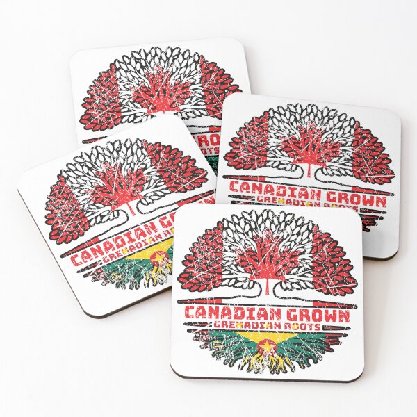 Item preview, Grenada Grenadian Canadian Canada Tree Roots Flag designed and sold by FlagX.