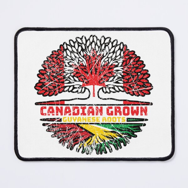 Item preview, Guyana Guyanese Canadian Canada Tree Roots Flag designed and sold by FlagX.