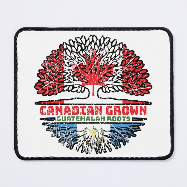 Item preview, Guatemala Guatemalan Canadian Canada Tree Roots Flag designed and sold by FlagX.
