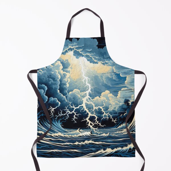 Item preview, Thunderstorm at Sea Hokusai 2 designed and sold by AstroRisq.