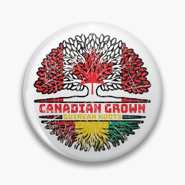 Item preview, Guinea Guinean Canadian Canada Tree Roots Flag designed and sold by FlagX.