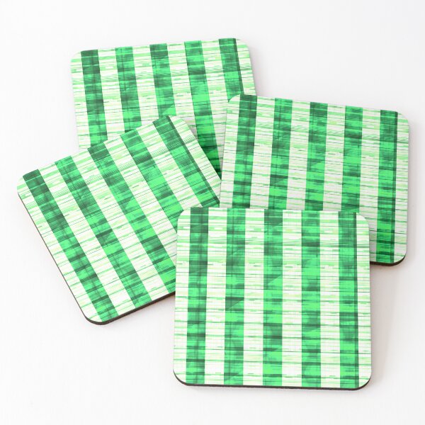 Item preview, White and green stripes of unique sport boho fashion designed and sold by AlbertoRuiZ.