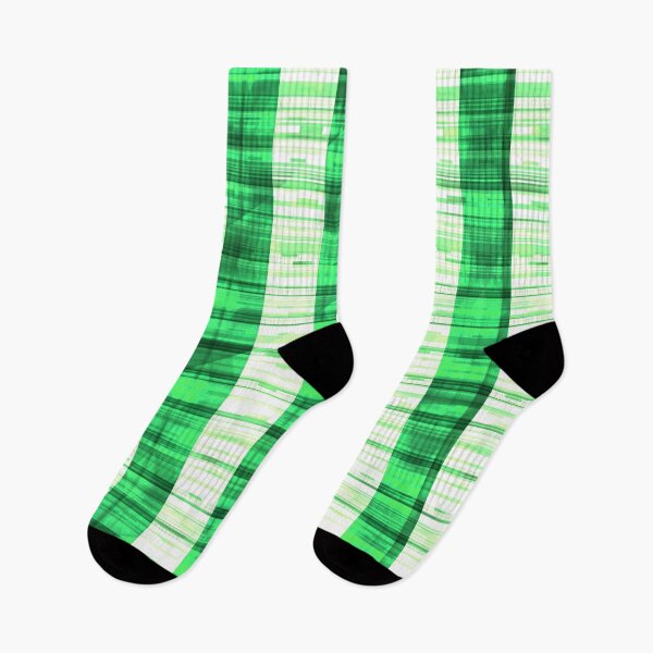 Item preview, White and green stripes of unique sport boho fashion designed and sold by AlbertoRuiZ.