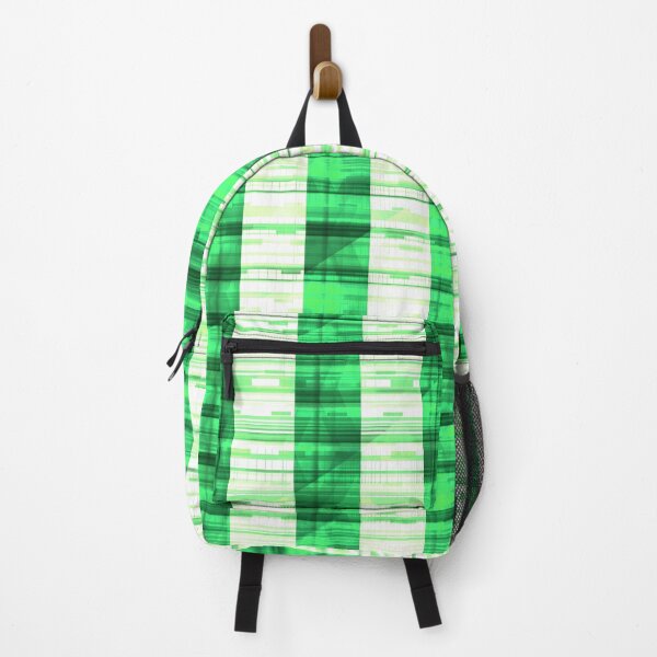 Item preview, White and green stripes of unique sport boho fashion designed and sold by AlbertoRuiZ.