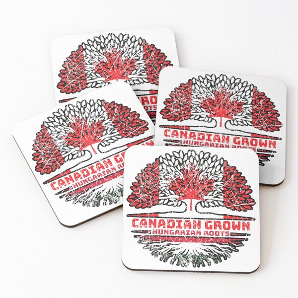 Item preview, Hungary Hungarian Canadian Canada Tree Roots Flag designed and sold by FlagX.