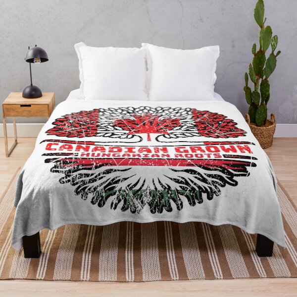 Item preview, Hungary Hungarian Canadian Canada Tree Roots Flag designed and sold by FlagX.