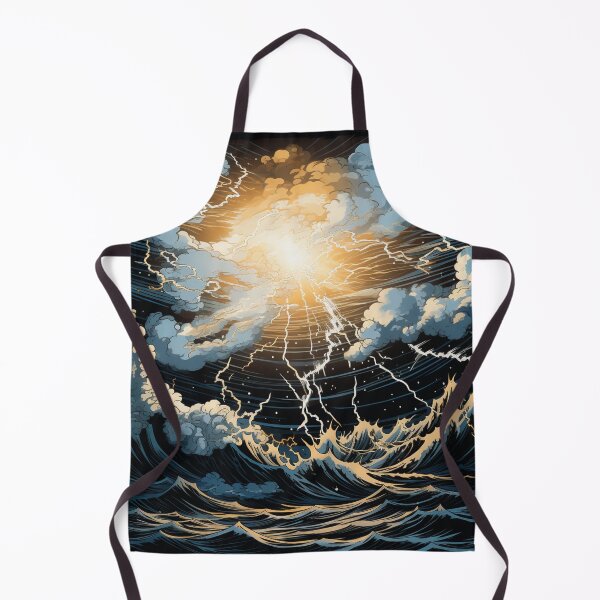Item preview, Thunderstorm at Sea Hokusai 3 designed and sold by AstroRisq.