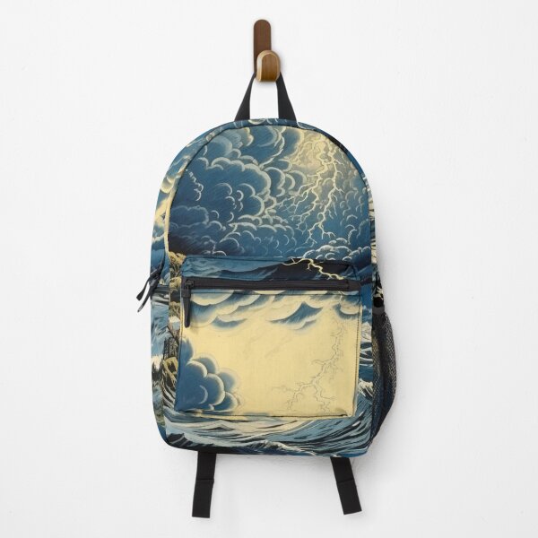Item preview, Thunderstorm at Sea Hokusai 4 designed and sold by AstroRisq.